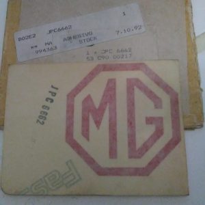 Pegatina MG en rojo