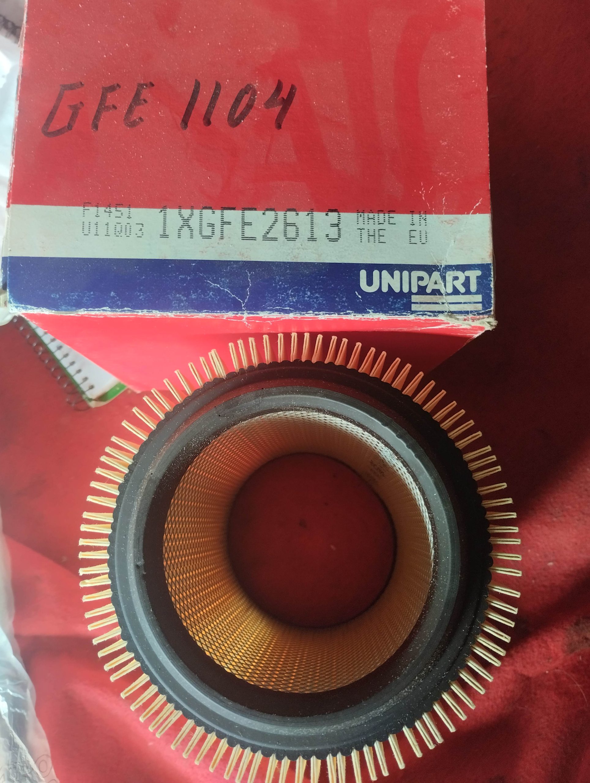 GFE1104 GFE2613 RTC4683 FILTRO AIRE