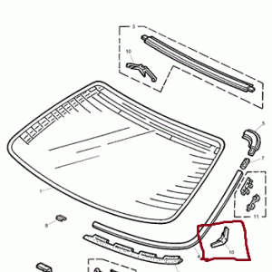 CFT100090 CLIP GRAPA CRISTAL ROVER 600