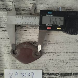 2a3637 tapa placa trasera bloque